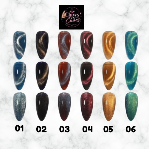 Cat Eye Nail Press Ons