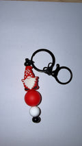 Red Gnome Keychain