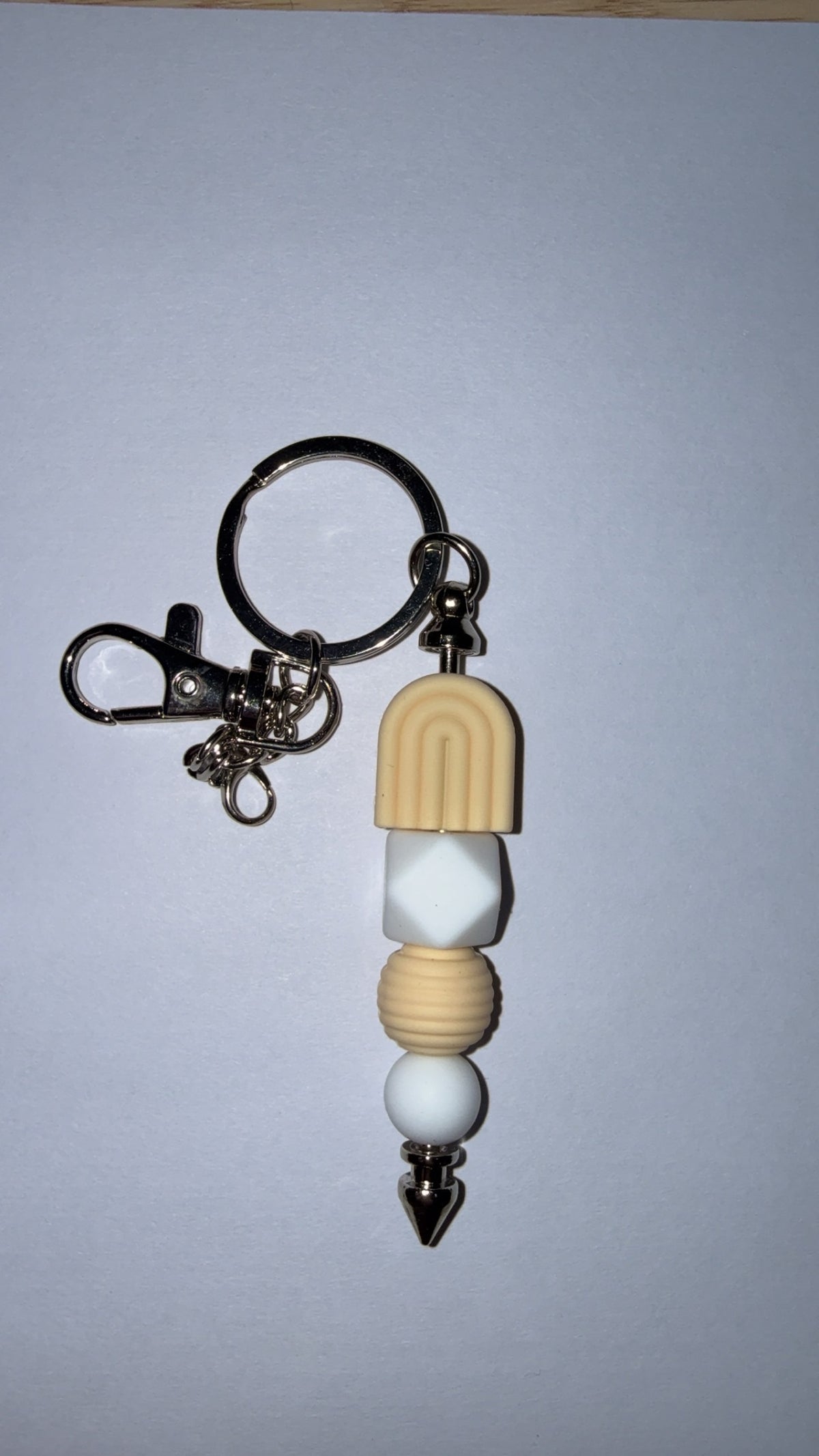 Yellow Rainbow Keychain