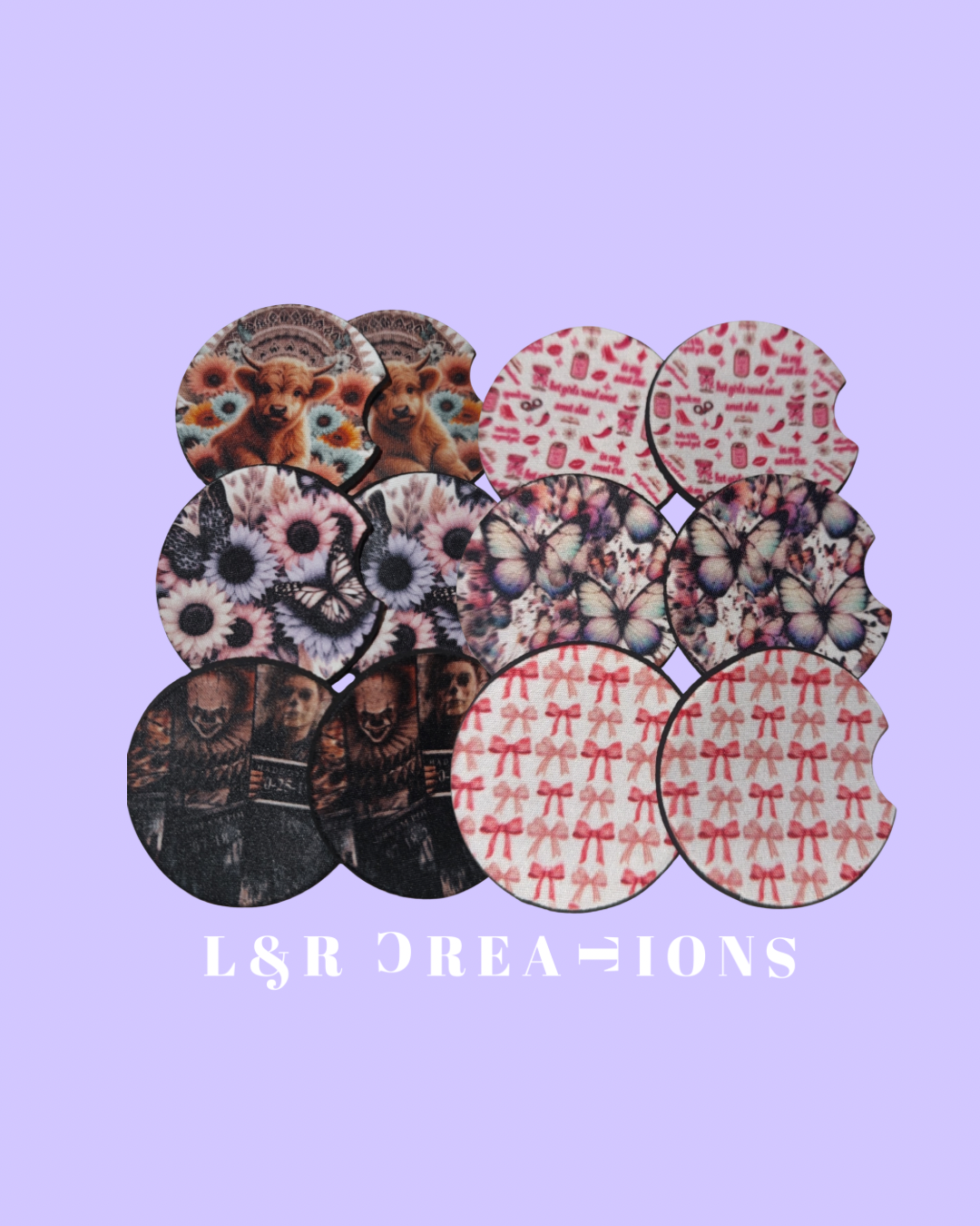 Custom Car Coasters Set