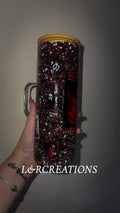 Scream Glass snowglobe with handle
