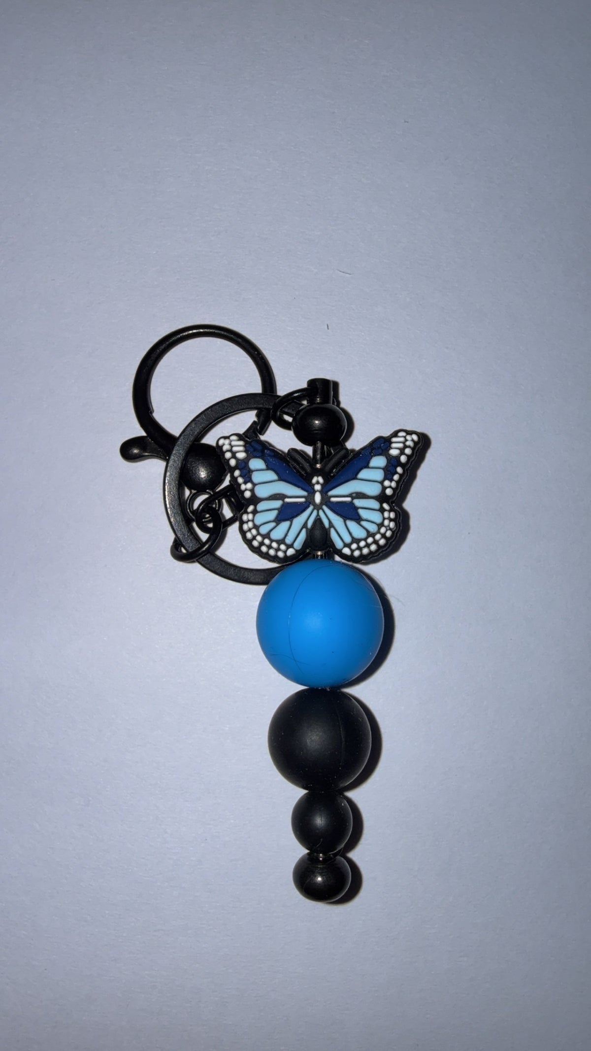 Blue Butterfly Keychain