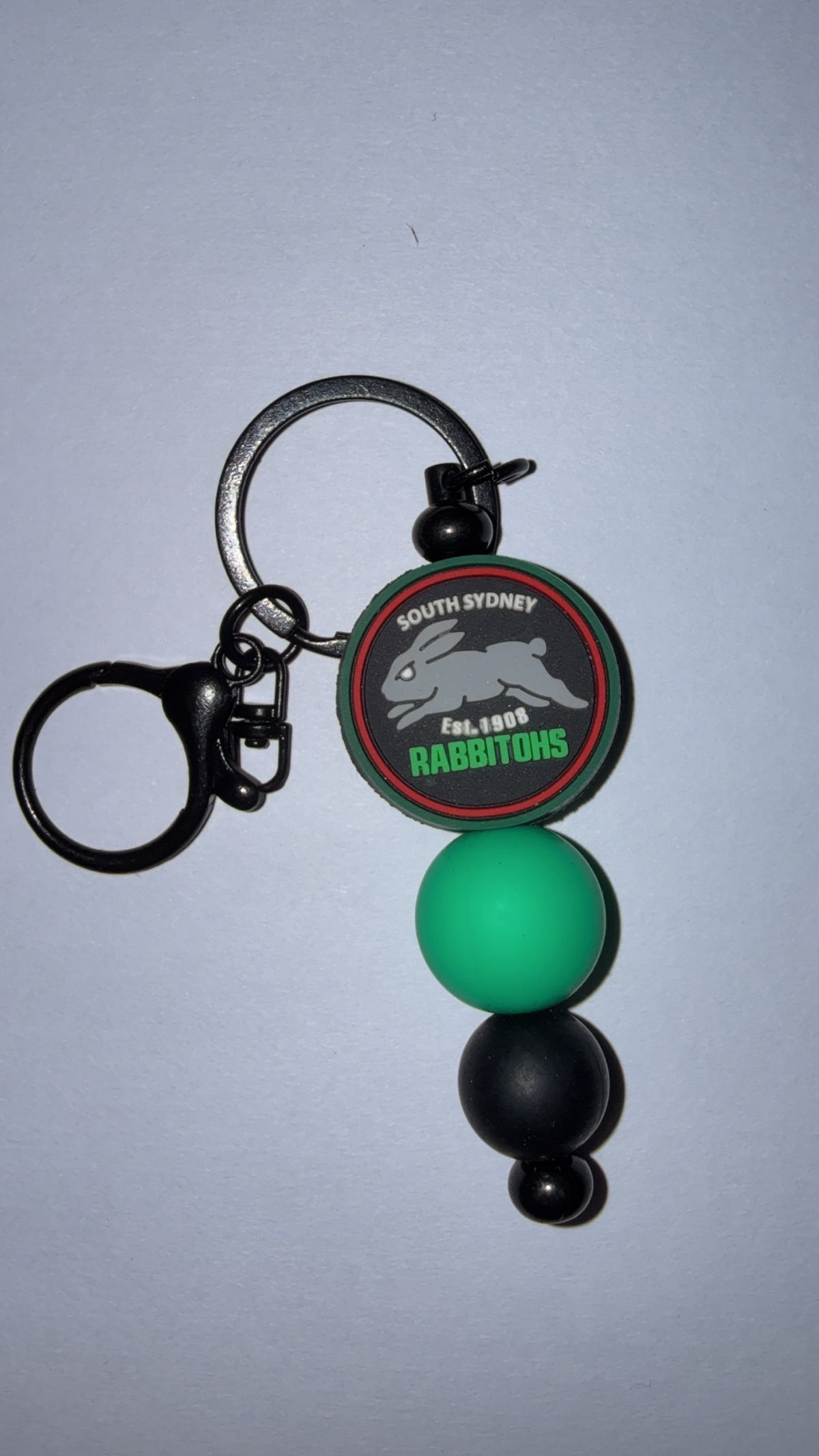 Rabbitohs keychain