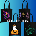 Trick or treat tote bag