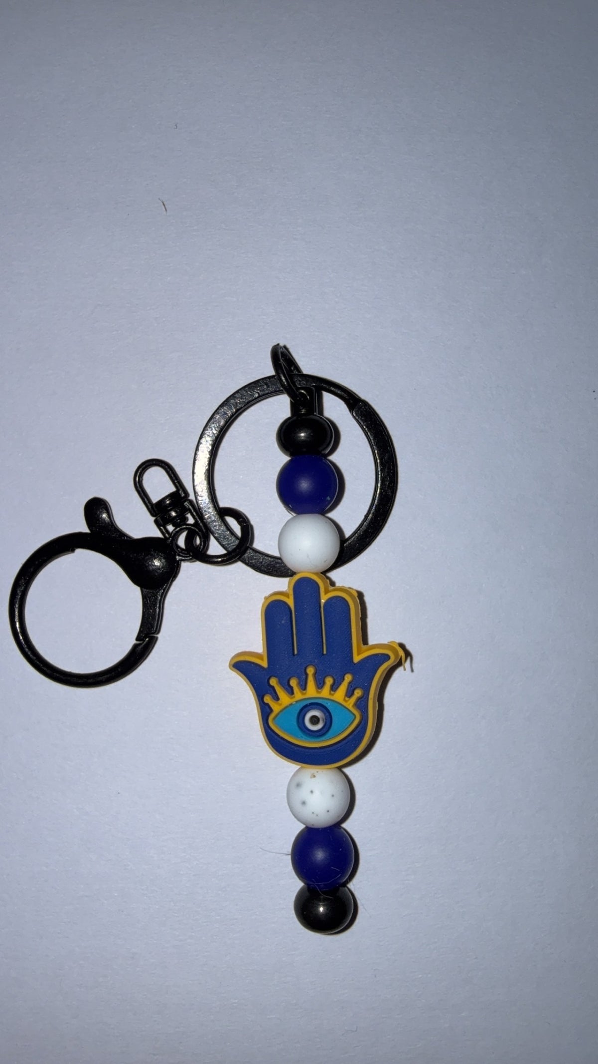 Evil Eye Hand Keychain