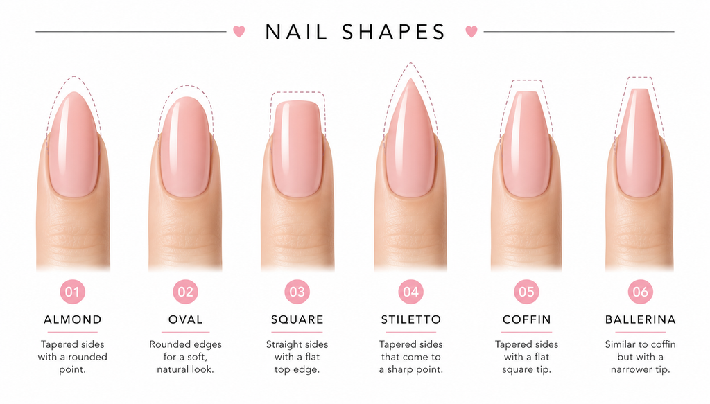Solid Colour Press On Nails