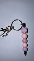 Purple/Pink Keychain