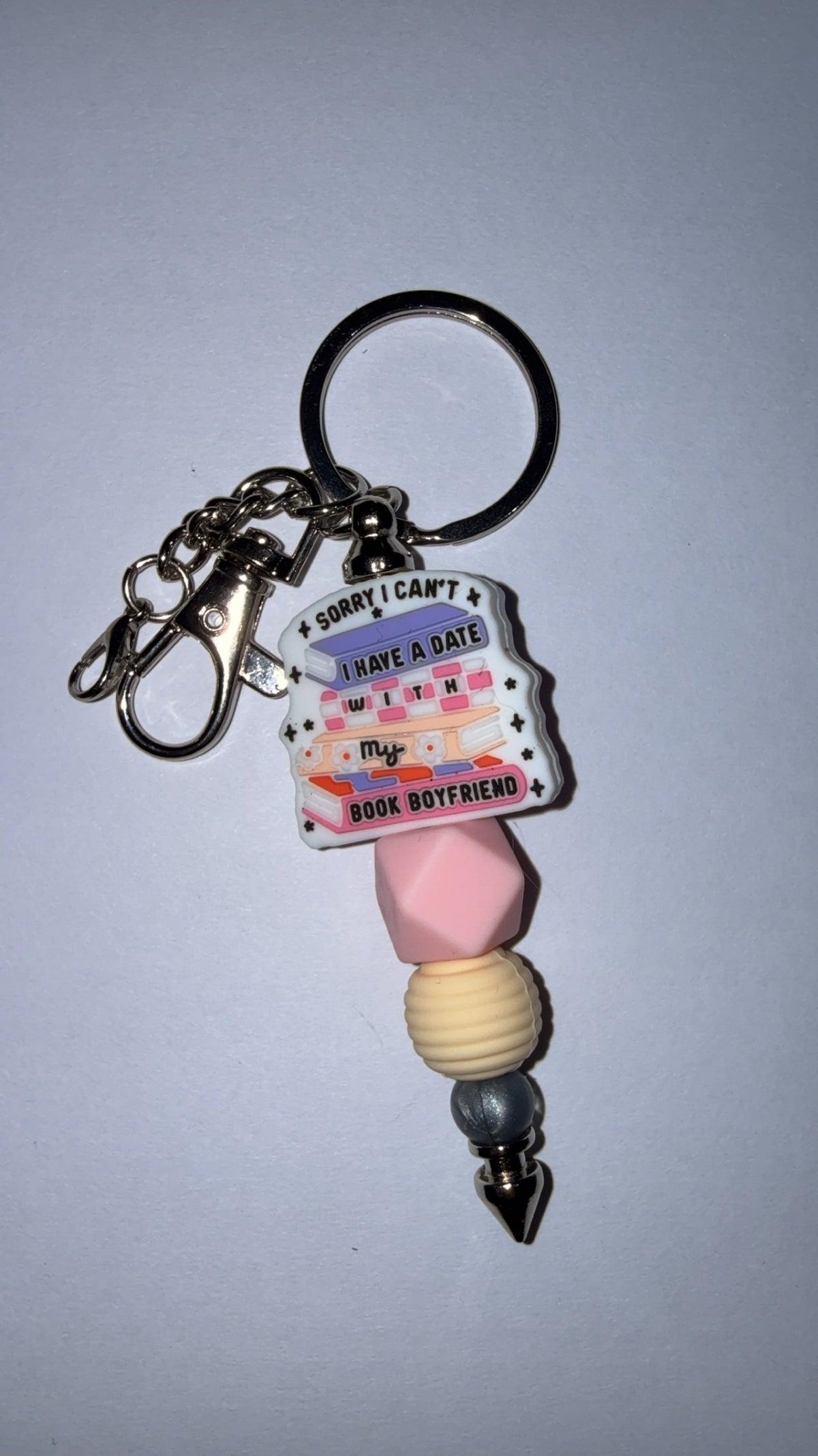 Book Boyfriend Keychain
