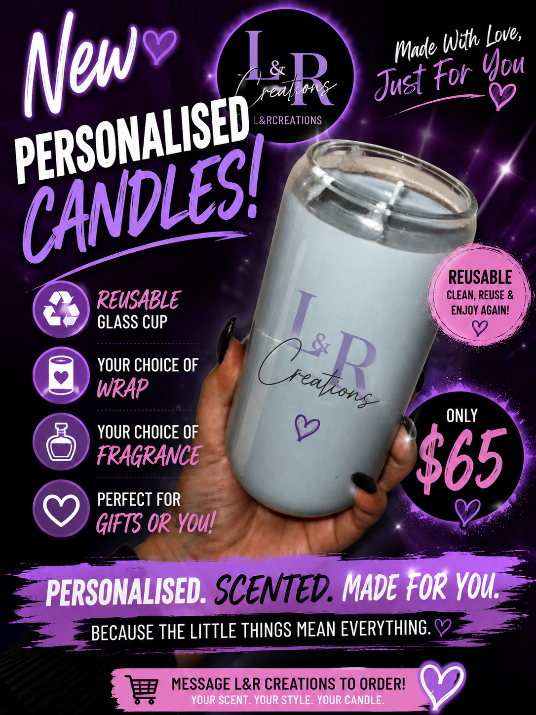 Reasuable Candle Cup